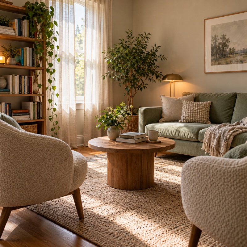 A calm and private counselling room